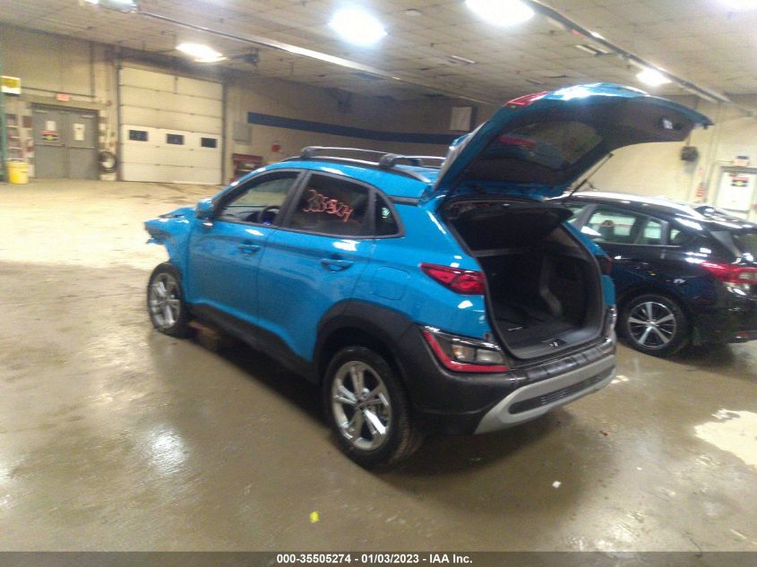 2023 HYUNDAI KONA SEL VIN: KM8K3CAB0PU960614