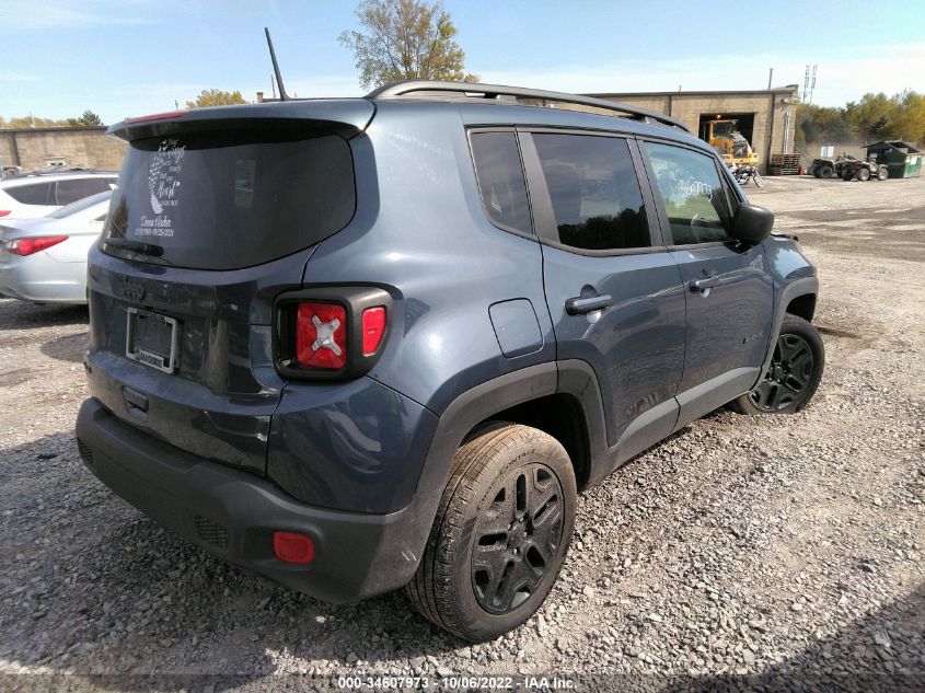 2020 JEEP RENEGADE UPLAND VIN: ZACNJBAB9LPL30049