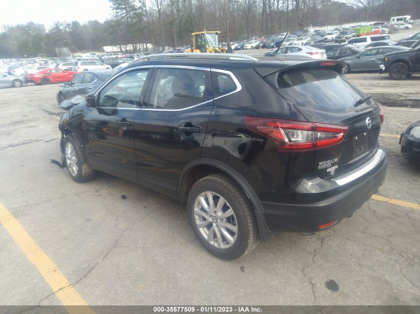 2022 NISSAN ROGUE SPORT SV VIN: JN1BJ1BV7NW582612