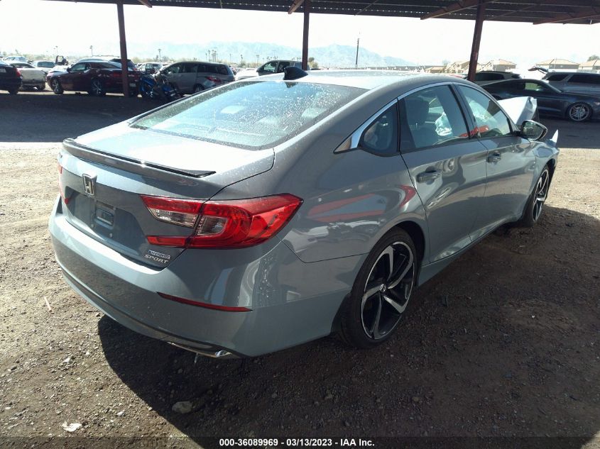 2022 HONDA ACCORD HYBRID SPORT VIN: 1HGCV3F23NA035711