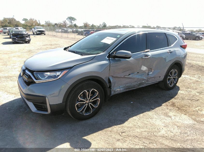 2022 HONDA CR-V EX-L VIN: 5J6RW1H85NA015224