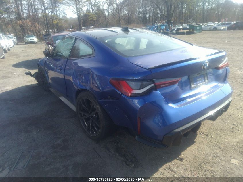 2022 BMW M4 VIN: WBS53AZ00NCJ22846