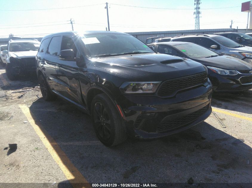 2021 DODGE DURANGO R/T VIN: 1C4SDHCT6MC572227