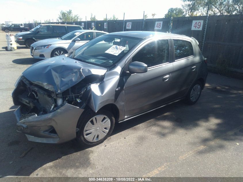 2021 MITSUBISHI MIRAGE ES/LE/CARBONITE EDITION VIN: ML32AUHJXMH003511