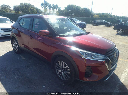 2022 NISSAN KICKS SV VIN: 3N1CP5CV2NL503216