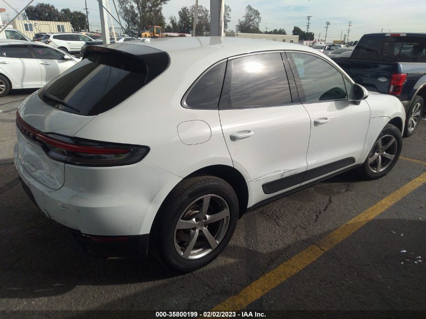 2021 PORSCHE MACAN VIN: WP1AA2A5XMLB17062