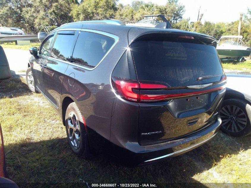 2021 CHRYSLER PACIFICA HYBRID LIMITED VIN: 2C4RC1S72MR518007