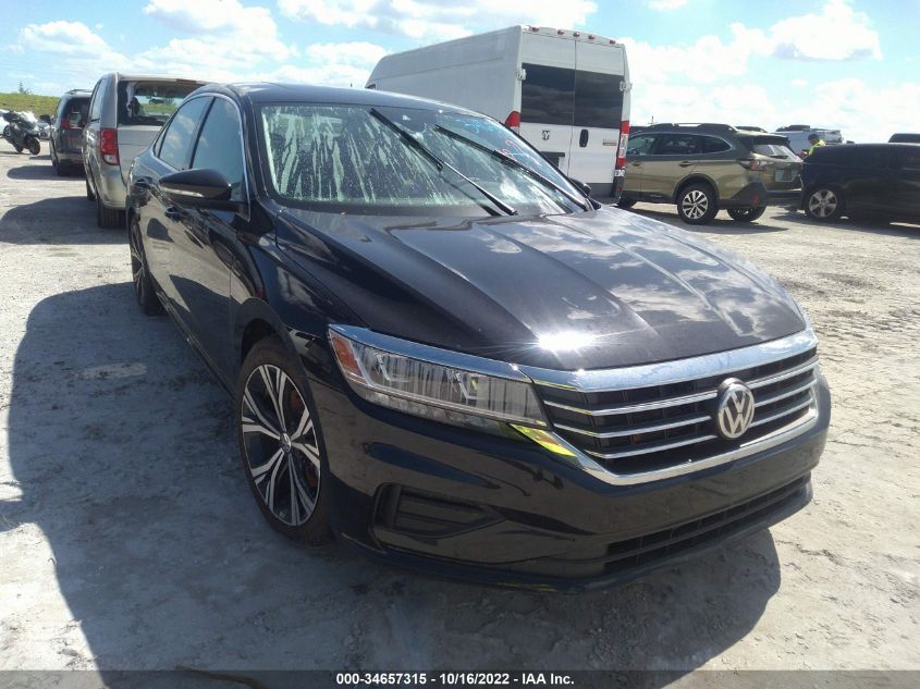 2022 VOLKSWAGEN PASSAT 2.0T SE VIN: 1VWSA7A34NC004790