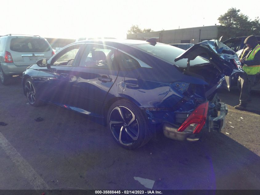 2022 HONDA ACCORD SEDAN SPORT SE VIN: 1HGCV1F48NA097353
