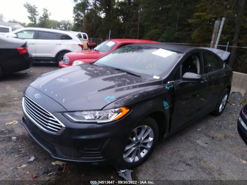 2020 FORD FUSION SE VIN: 3FA6P0HD8LR252697