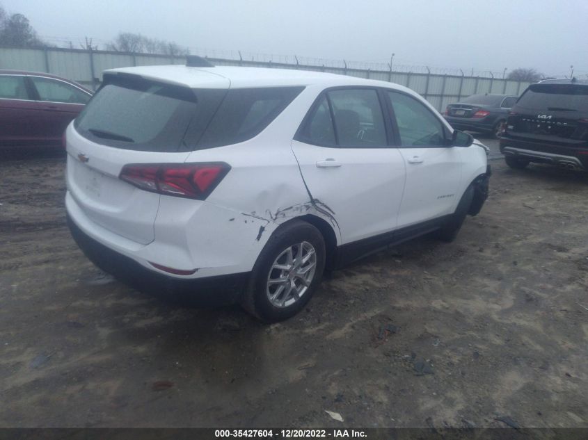 2022 CHEVROLET EQUINOX LS VIN: 3GNAXHEV1NS116950