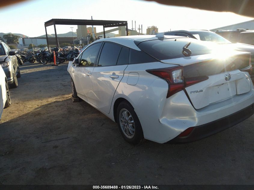 2022 TOYOTA PRIUS XLE VIN: JTDKAMFU4N3154921