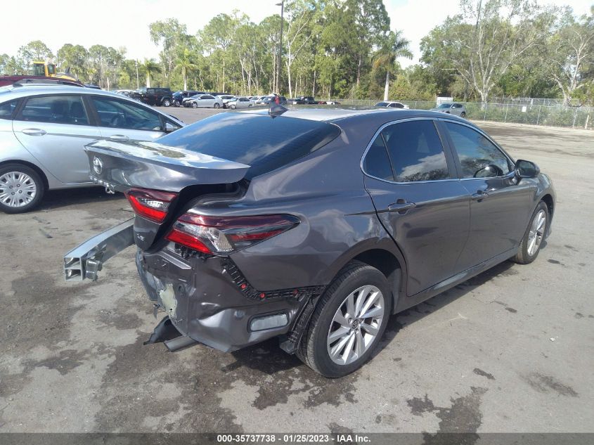 2022 TOYOTA CAMRY LE VIN: 4T1C11AK6NU638443