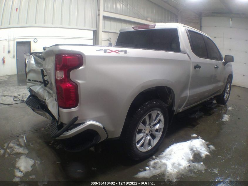 2022 CHEVROLET SILVERADO 1500 CUSTOM VIN: 3GCPDBEK0NG610203