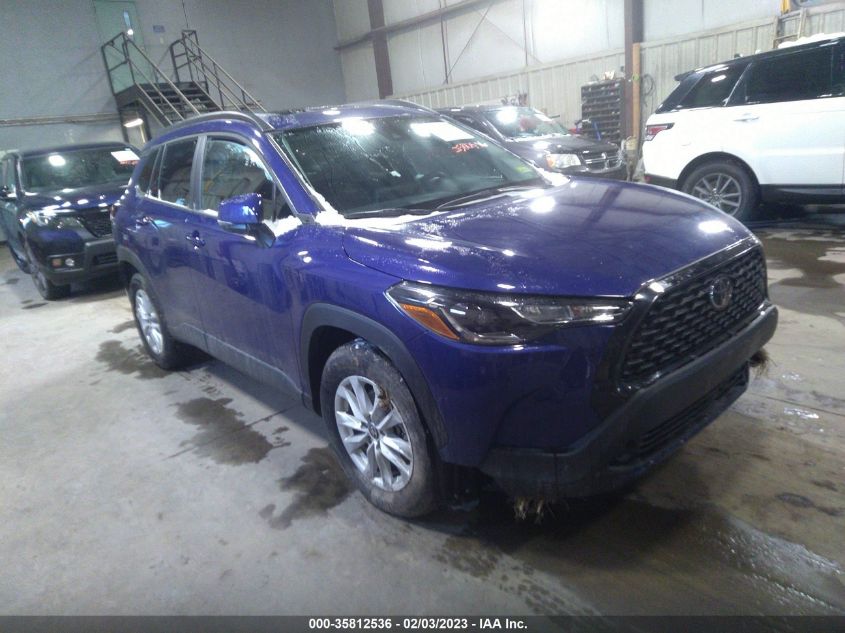 2022 TOYOTA COROLLA CROSS LE VIN: 7MUBAABG9NV014169