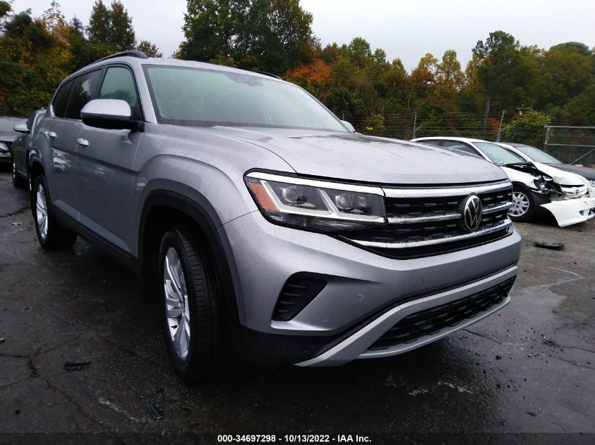 2022 VOLKSWAGEN ATLAS 3.6L V6 SE W/TECHNOLOGY VIN: 1V2HR2CA9NC512319