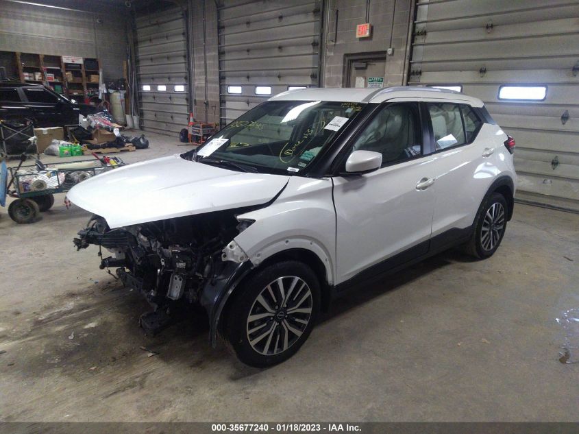 2022 NISSAN KICKS SV VIN: 3N1CP5CV3NL497295