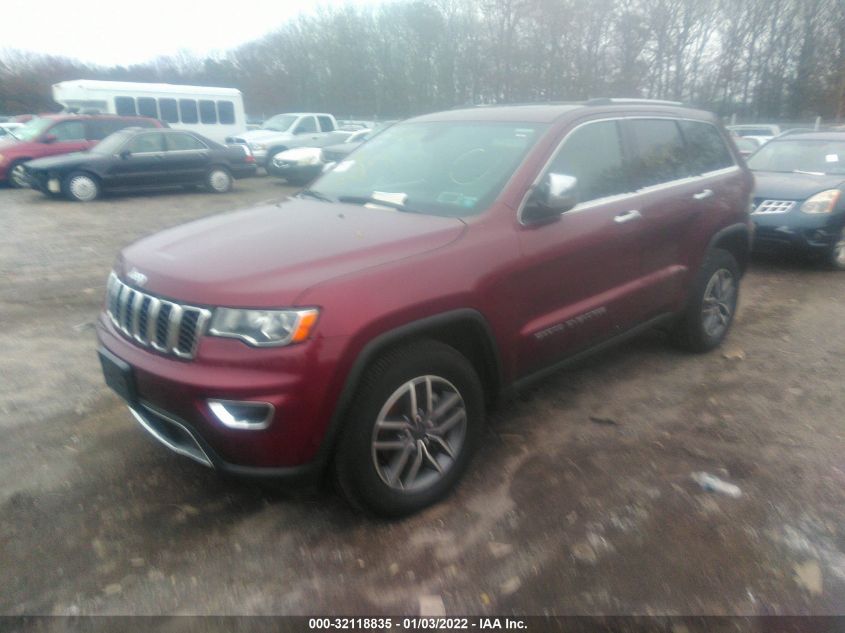 2020 JEEP GRAND CHEROKEE LIMITED VIN: 1C4RJFBG7LC444982