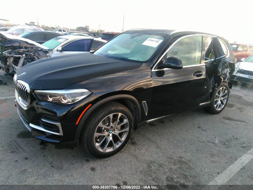 2022 BMW X5 SDRIVE40I VIN: 5UXCR4C00N9M69340
