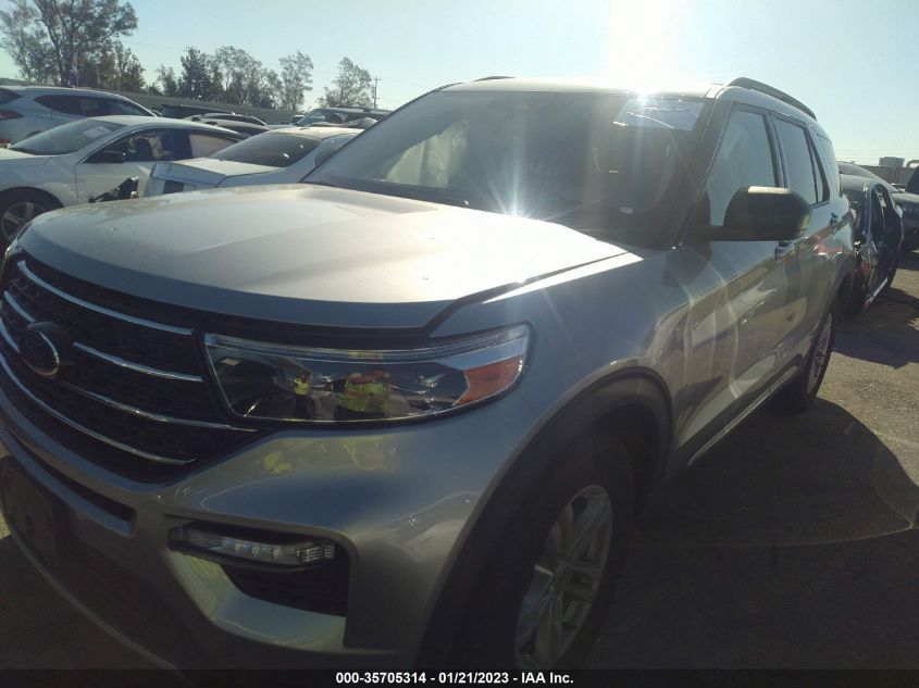 2022 FORD EXPLORER XLT VIN: 1FMSK7DH3NGB07243