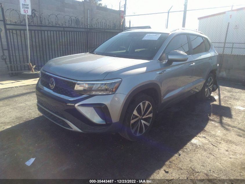 2022 VOLKSWAGEN TAOS SE VIN: 3VVRX7B23NM097775