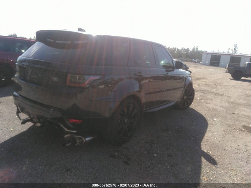 2022 LAND ROVER RANGE ROVER SPORT HSE SILVER EDITION VIN: SALWR2SU5NA240585