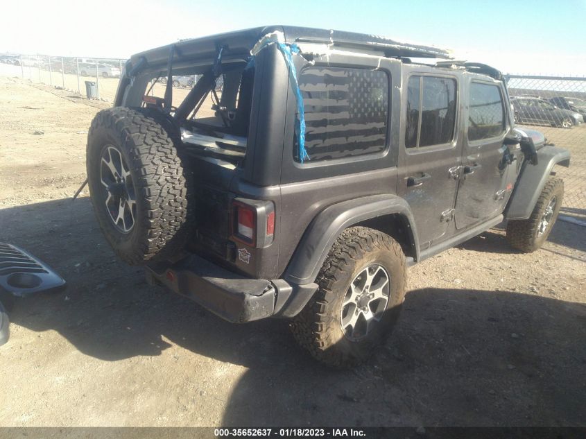 2022 JEEP WRANGLER UNLIMITED RUBICON VIN: 1C4HJXFN4NW113479