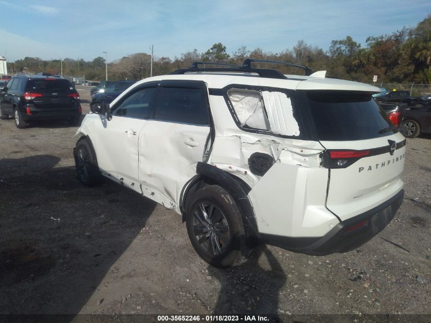 2022 NISSAN PATHFINDER SV VIN: 5N1DR3BC7NC257917