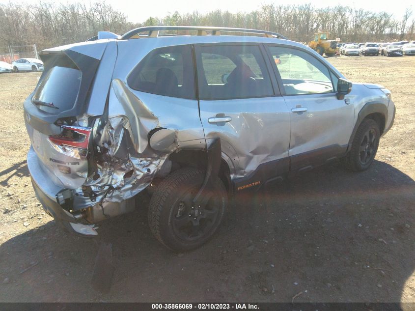 2022 SUBARU FORESTER WILDERNESS VIN: JF2SKAMC7NH502379