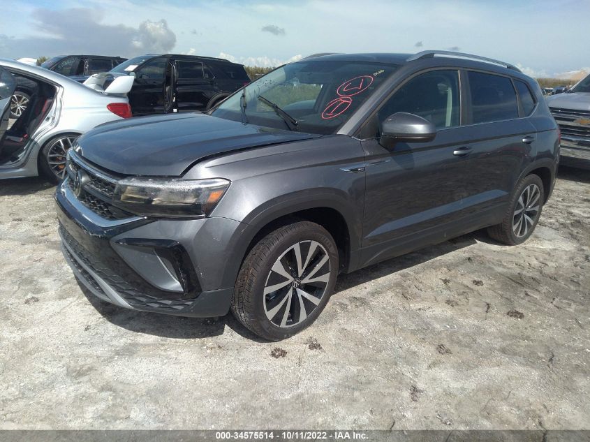 2022 VOLKSWAGEN TAOS SE VIN: 3VVRX7B20NM098771