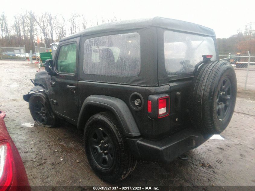 2022 JEEP WRANGLER SPORT VIN: 1C4HJXAG6NW202124