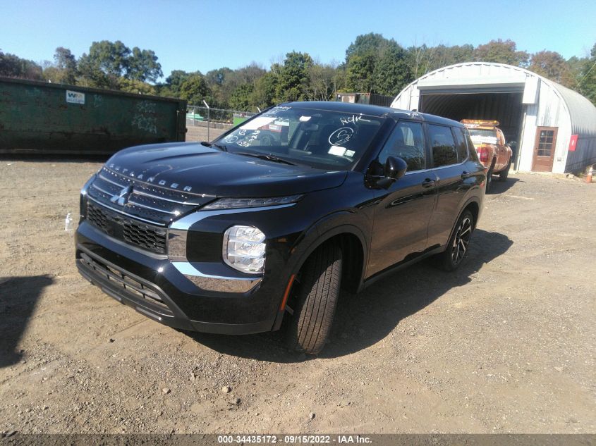 2022 MITSUBISHI OUTLANDER ES VIN: JA4J3TA80NZ016469