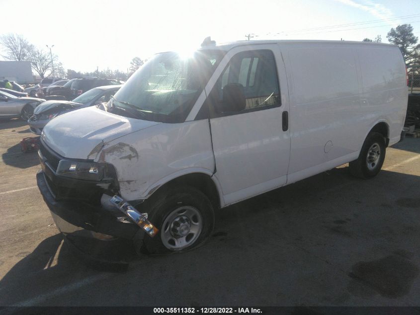 2021 CHEVROLET EXPRESS CARGO VAN VIN: 1GCWGAFP3M1302091