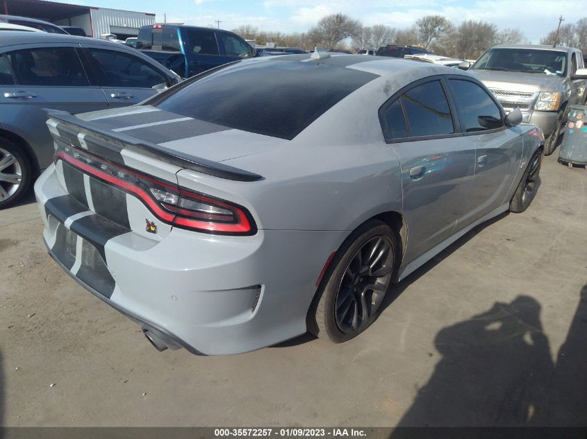 2022 DODGE CHARGER SCAT PACK VIN: 2C3CDXGJXNH178000