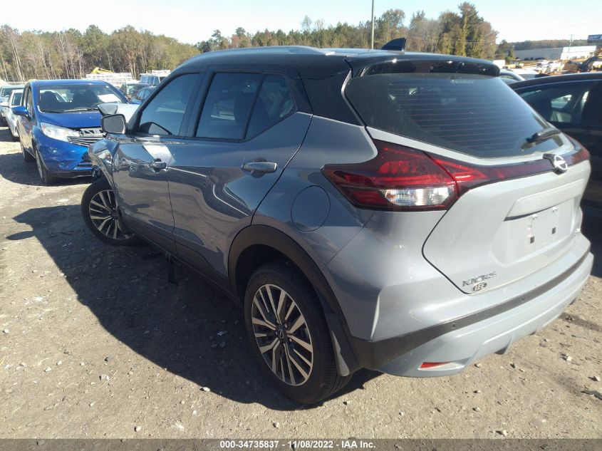2022 NISSAN KICKS SV VIN: 3N1CP5CV3NL491755