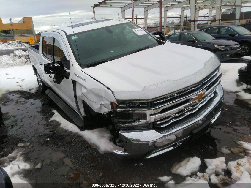 2022 CHEVROLET SILVERADO 1500 LTD LTZ VIN: 3GCUYGED8NG152139