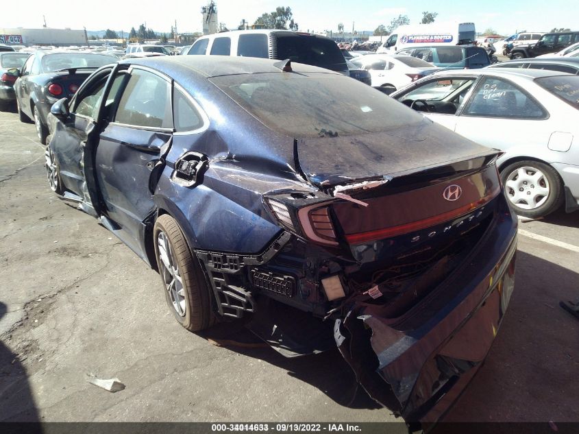 2021 HYUNDAI SONATA SEL VIN: 5NPEL4JA6MH089061