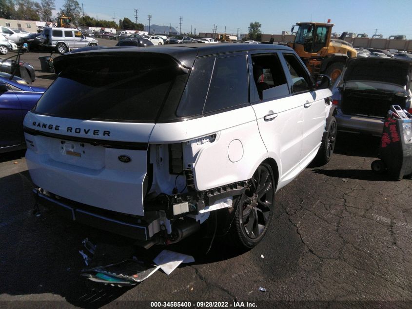 2022 LAND ROVER RANGE ROVER SPORT HST VIN: SALWS2RU4NA213632