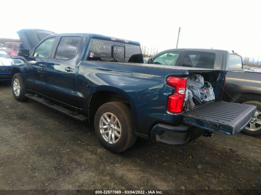 2020 CHEVROLET SILVERADO 1500 RST VIN: 3GCPWDED9LG399460