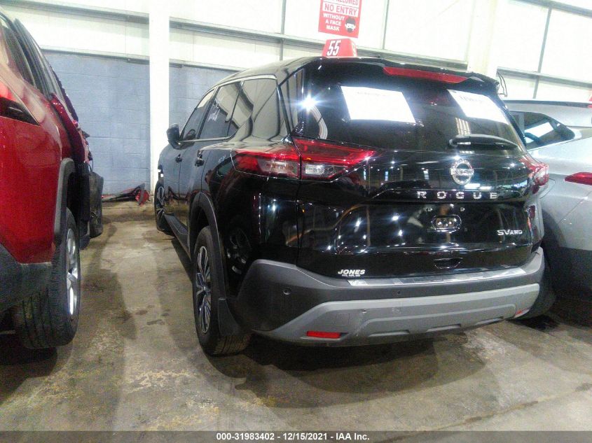 2021 NISSAN ROGUE SV VIN: 000AT3BB5MC740087