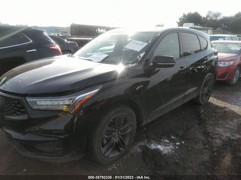 2021 ACURA RDX W/A-SPEC PACKAGE VIN: 5J8TC2H69ML029611