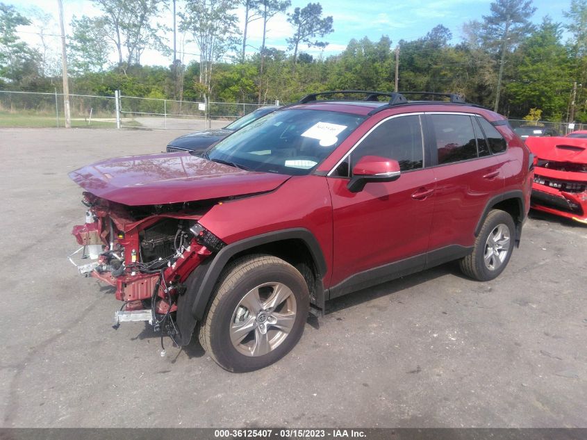 2022 TOYOTA RAV4 XLE VIN: 2T3W1RFVXNW237547
