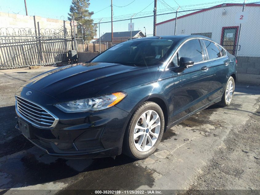2020 FORD FUSION SE VIN: 3FA6P0HD0LR181351
