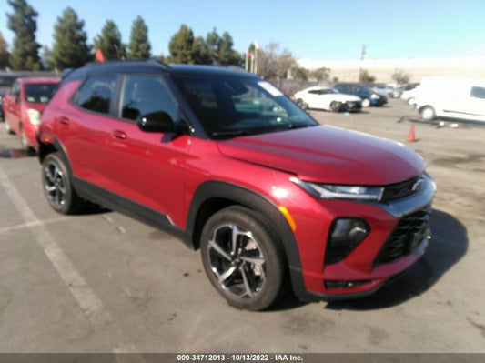 2021 CHEVROLET TRAILBLAZER RS VIN: KL79MTSL8MB113559