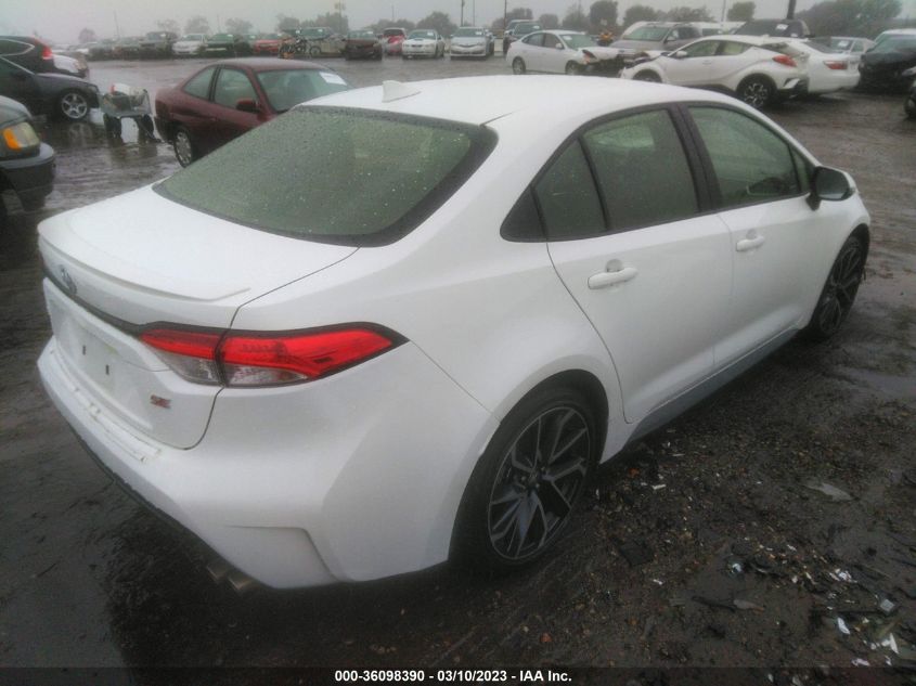 2022 TOYOTA COROLLA SE/SE NIGHTSHADE/APEX SE VIN: JTDS4MCE1N3503831