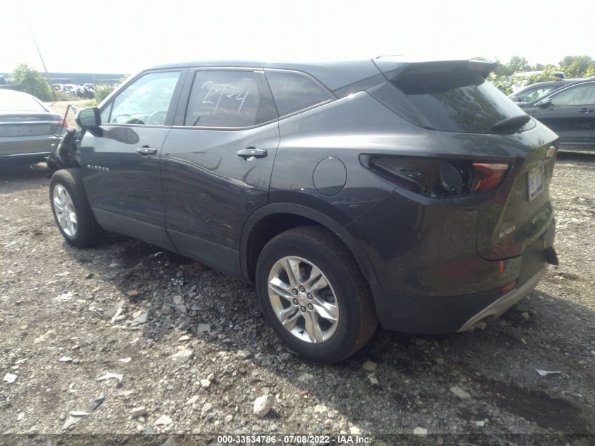 2021 CHEVROLET BLAZER LT VIN: 3GNKBCR41MS575711