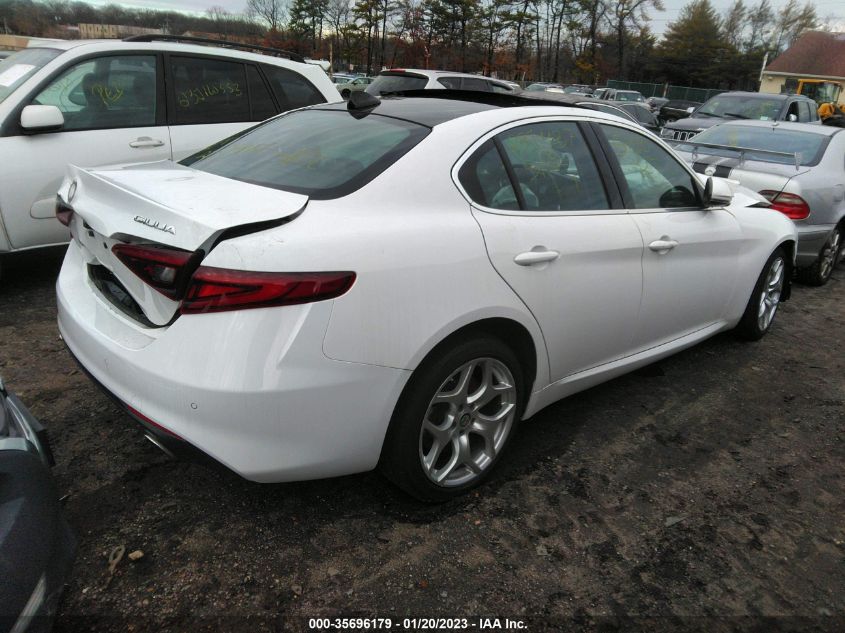 2021 ALFA ROMEO GIULIA TI VIN: ZARFANBN7M7643669