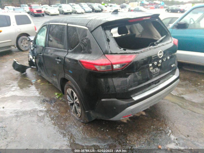 2022 NISSAN ROGUE SV VIN: JN8BT3BA3NW042789