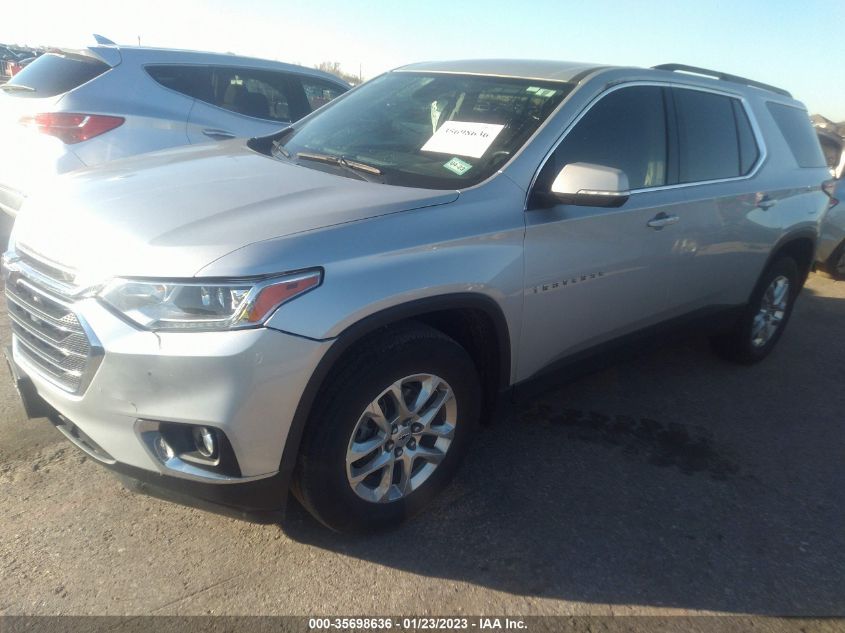 2021 CHEVROLET TRAVERSE LT CLOTH VIN: 1GNERGKWXMJ149240