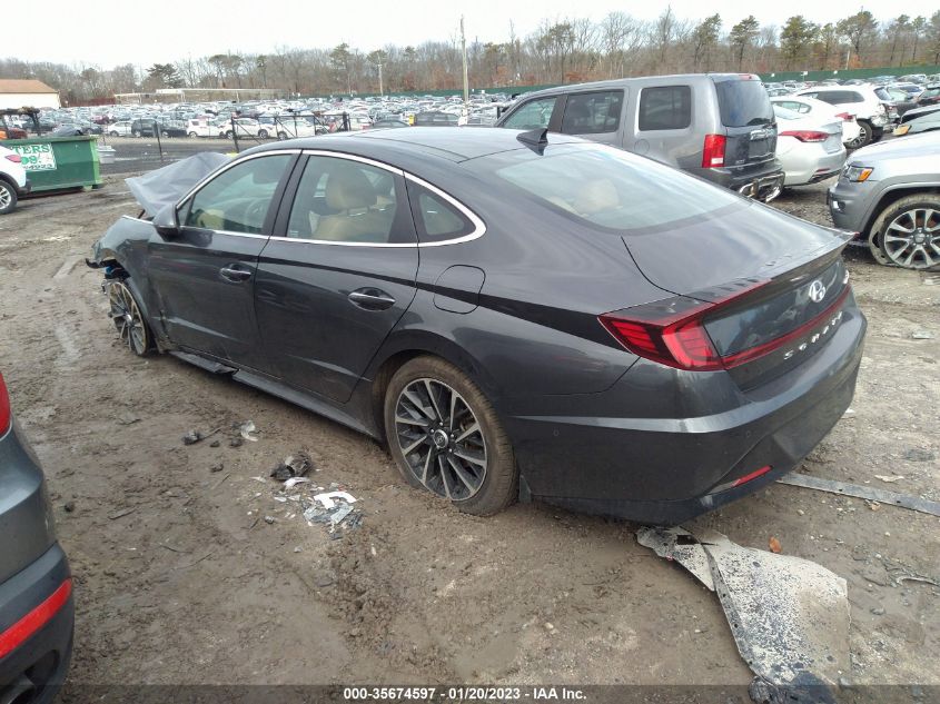2021 HYUNDAI SONATA LIMITED VIN: 5NPEH4J21MH093254